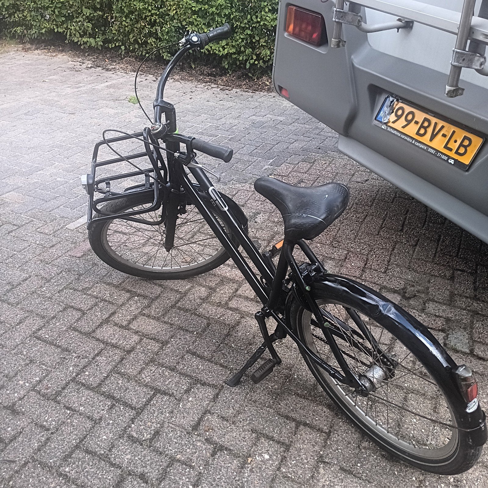 stoere Batavusfiets met versnellingen terugtraprem enhandrem, Ophalen, Gebruikt, Batavus, Versnellingen