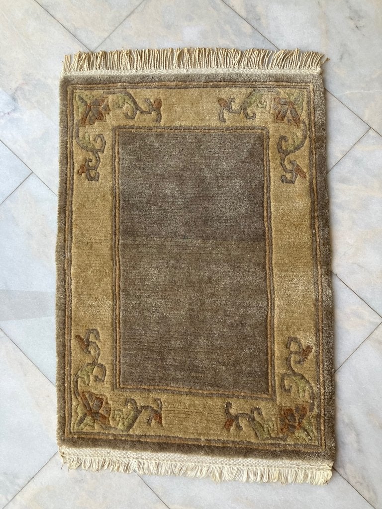 Pers – Kleed Blauwtint 60 x 85 cm, Gebruikt, 50 tot 100 cm, Blauw, Rechthoekig