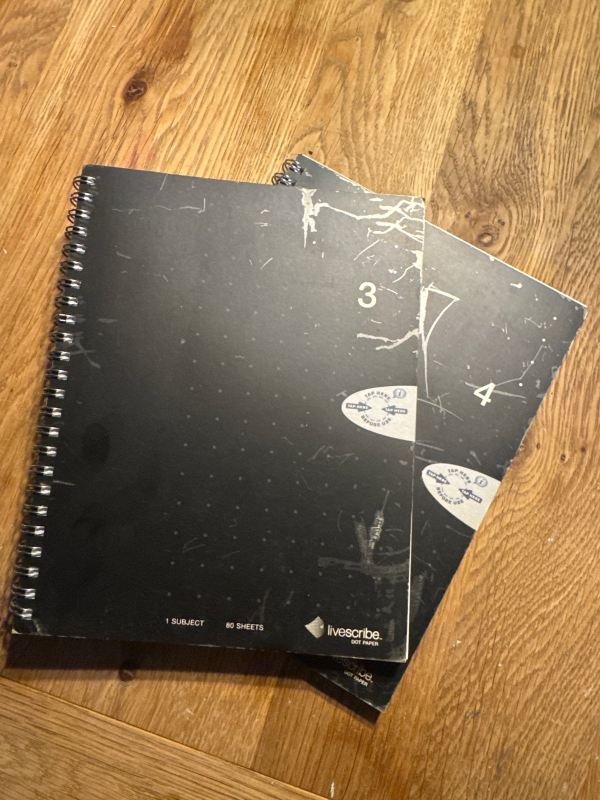 Twee Livescribe Notitieboeken - ongebruikt, Ophalen of Verzenden, Zo goed als nieuw, A5
