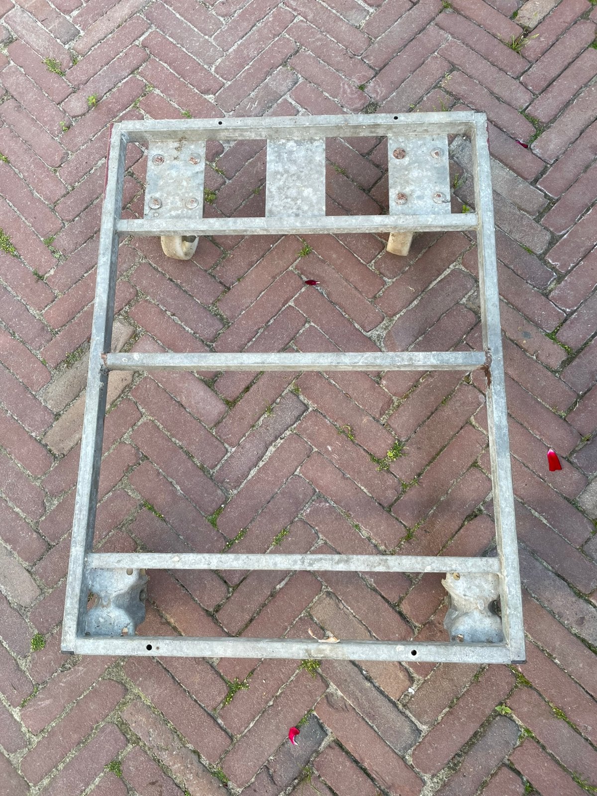 Transport Dolly 60 x 80 cm., 100 liter of meer, Ophalen of Verzenden, Gebruikt, Transportkar