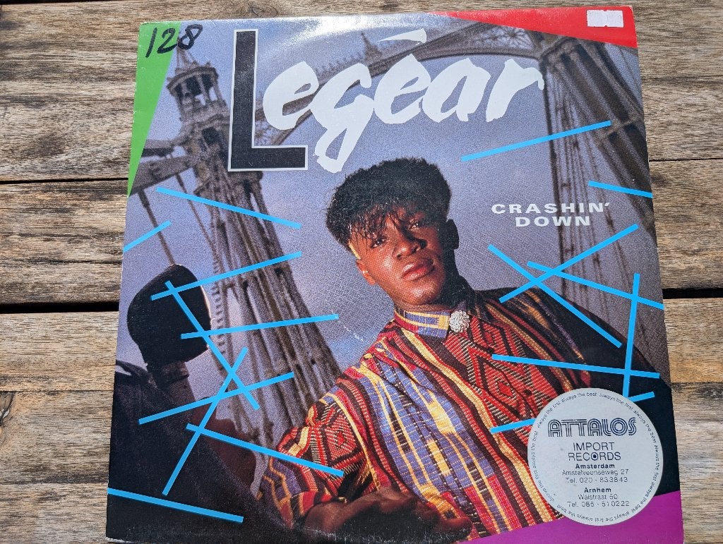 Maxi single - Legéar - Crashin' down, Cd's en Dvd's, Vinyl Singles, Ophalen of Verzenden, Zo goed als nieuw, Dance en House