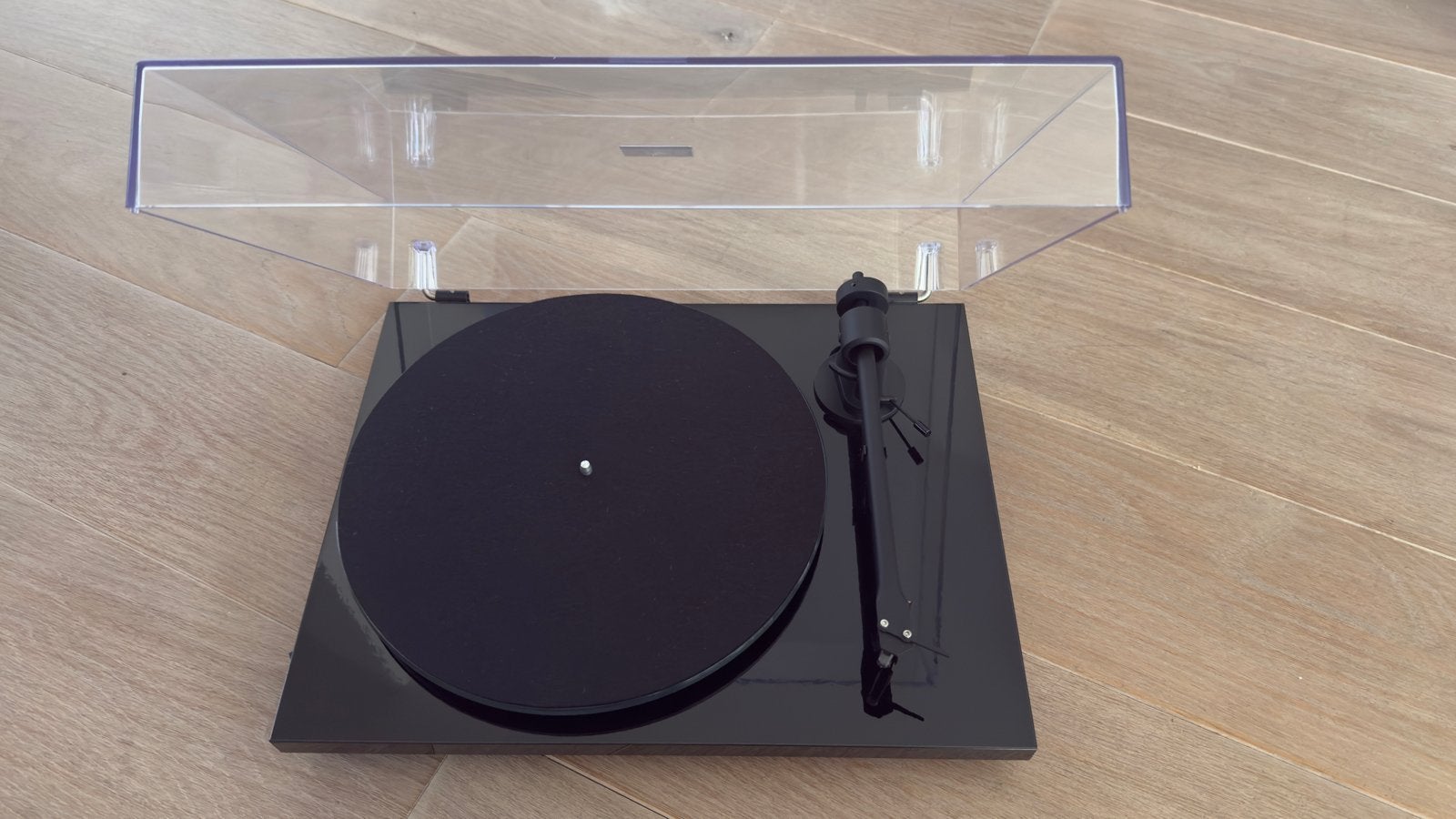Pro-Ject T1 Phono BT Platenspeler Zwart, Audio, Tv en Foto, Platenspelers, Ophalen of Verzenden, Zo goed als nieuw, Platenspeler