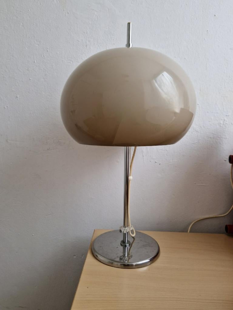 Vintage mushroom tafellamp bol spage age design Gepo, Ophalen of Verzenden, Zo goed als nieuw