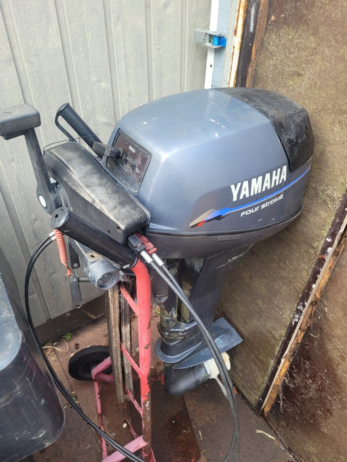 9.9 pk yamaha 4takt 2 cilinder /4pk yamaha, Watersport en Boten, Buiten- en Binnenboordmotoren, Ophalen, Benzine, 5 tot 10 pk