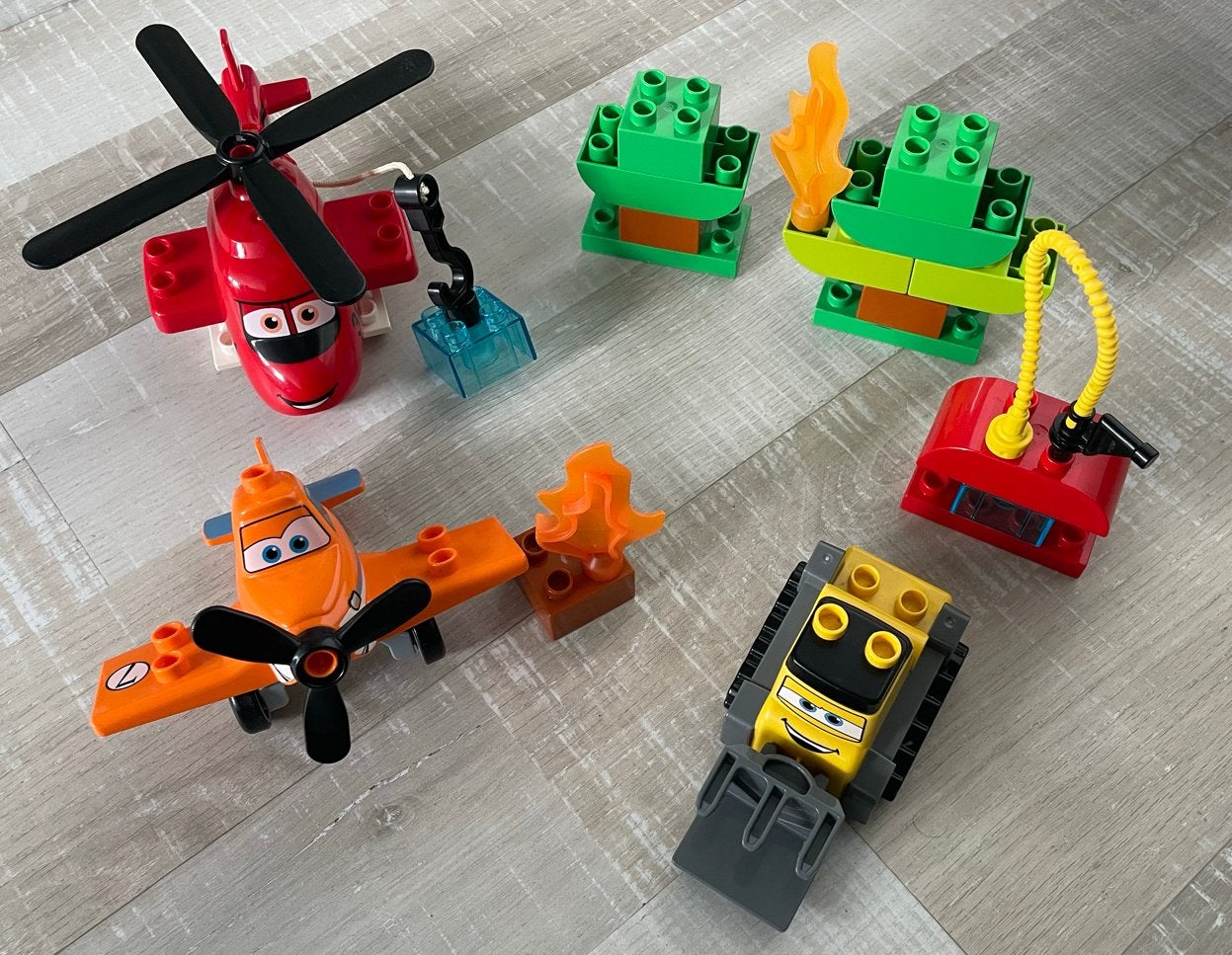 Duplo Disney Planes set 10538 - met boekje!, Inclusief minifiguren, Gebruikt, Ophalen of Verzenden, Complete set