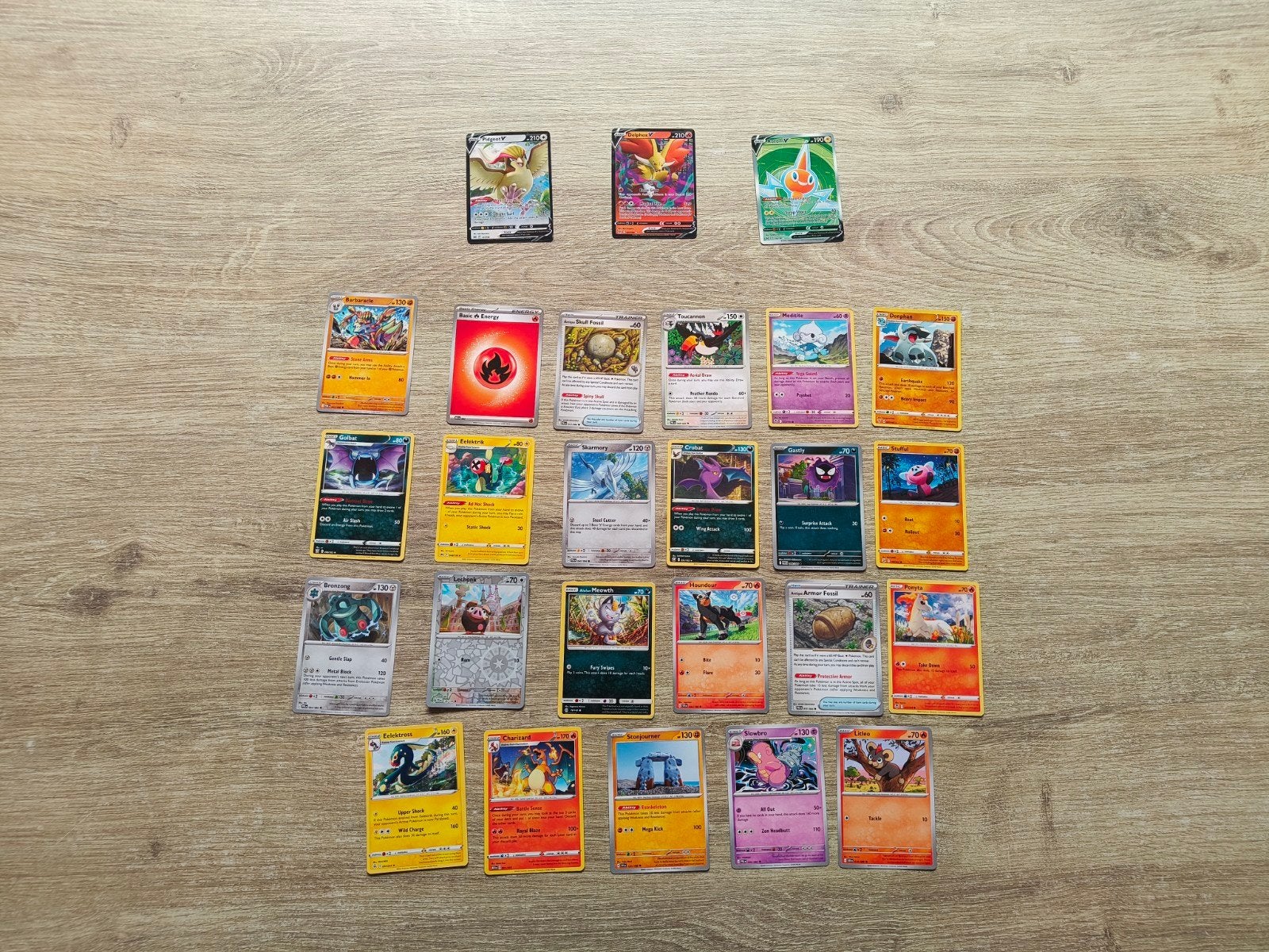 Pokémon Kaarten Collectie - Diverse Kaarten, Ophalen, Gebruikt, Meerdere kaarten, Foil