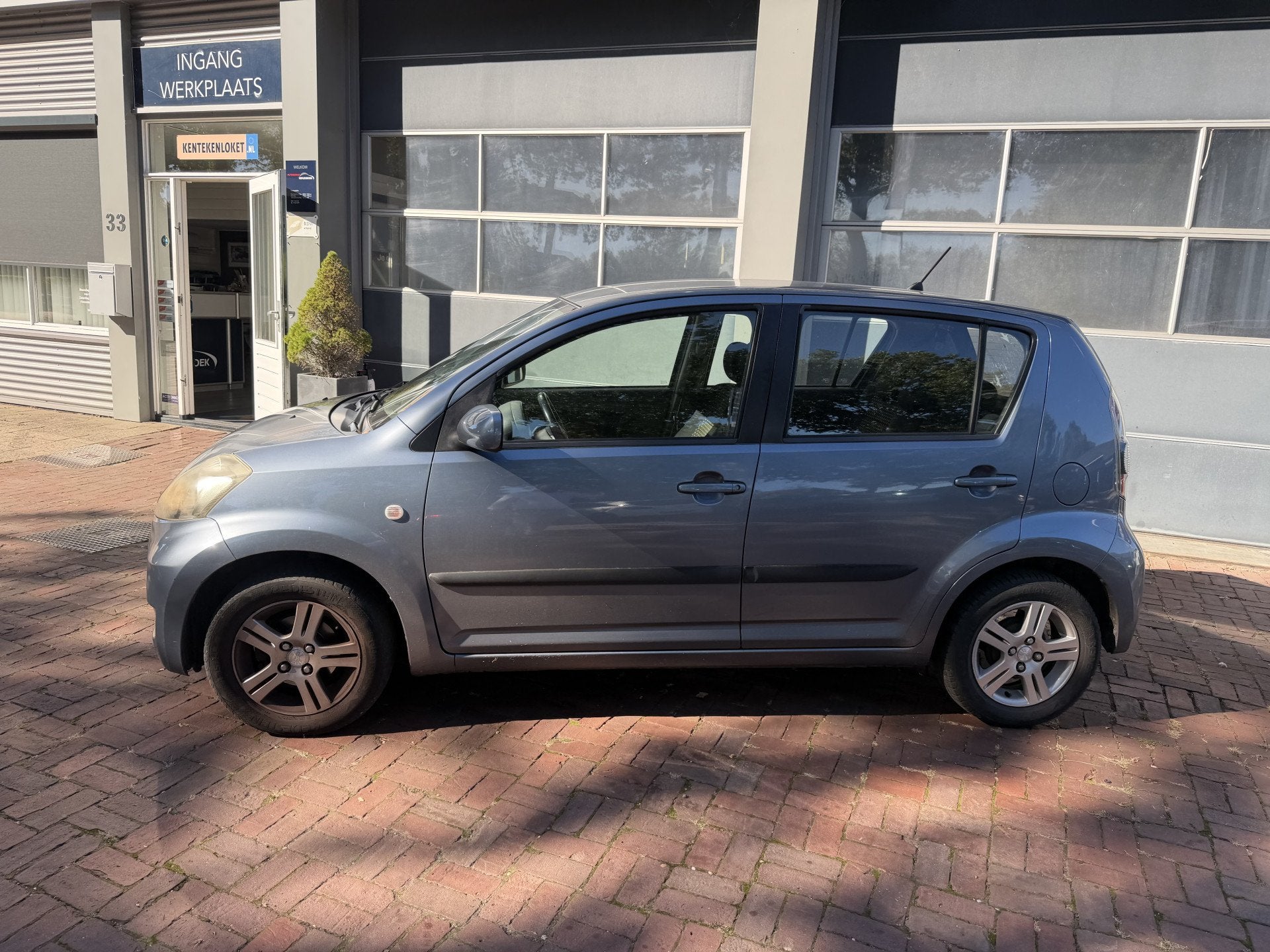 Daihatsu Sirion 2 1.3-16V Comfort Bj 2007 airco,lmv,cv,radio, Auto's, Voorwielaandrijving, Dealer onderhouden, Stof, Gebruikt