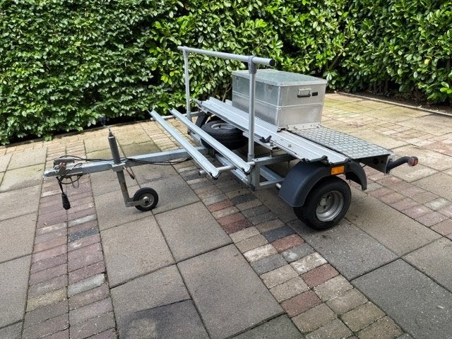 Fiets/scooter aanhanger, Ophalen, Gebruikt, Vering, 80 kg of meer
