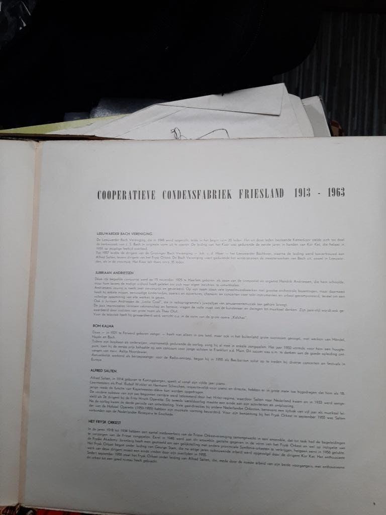 Symfonyen Fan Fryslan (Jur Andriessen) Zeldz 1963 vinyl LP, Cd's en Dvd's, Ophalen, Gebruikt