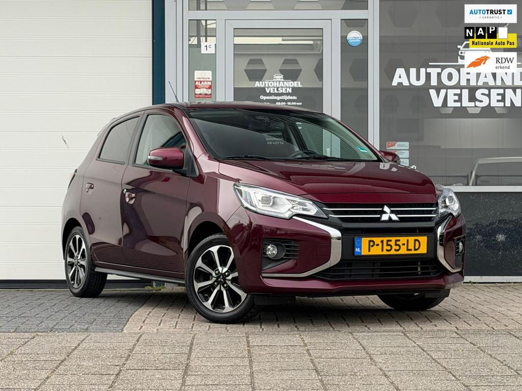 Mitsubishi Space Star 1.2 Instyle Automaat Camera Navi, Gebruikt, Origineel Nederlands, Bedrijf, Automatische klimaatregeling