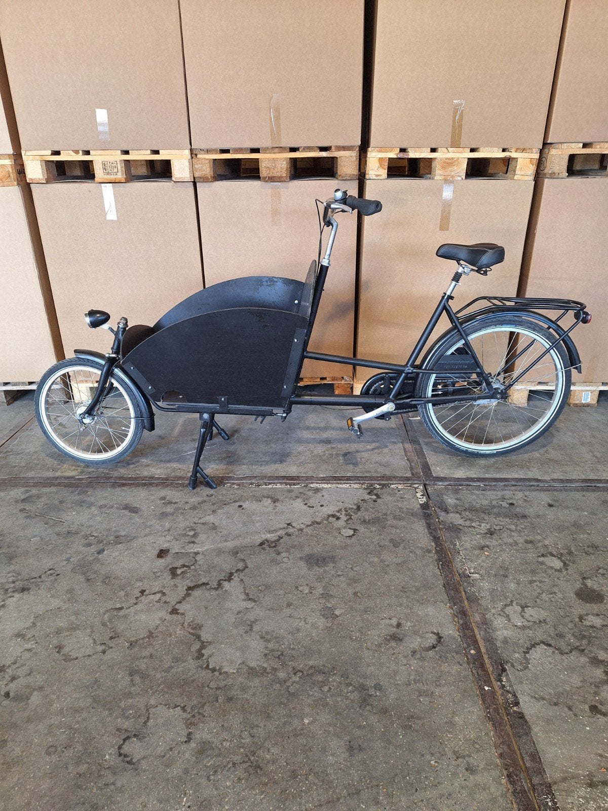 Bakfiets van de Fietsfabriek - 5 versnellingen, Fietsen en Brommers, Ophalen, Terugtraprem, Gebruikt, Goederen
