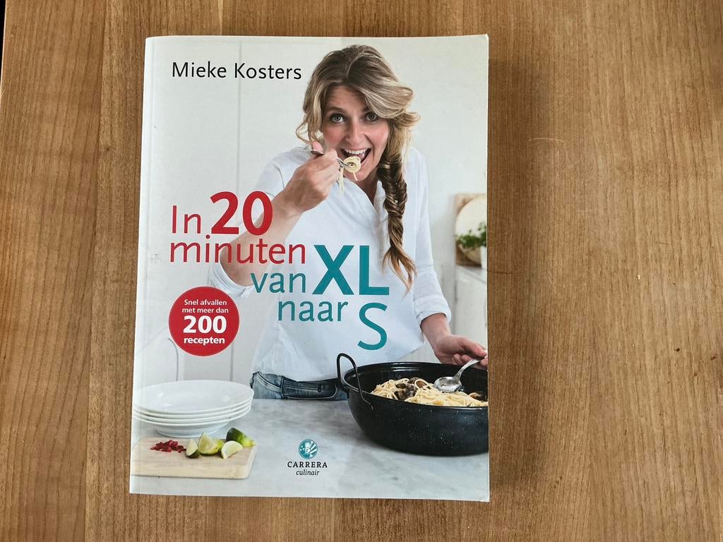 In 20 minuten van XL naar S - Mieke Kosters, Ophalen of Verzenden, Zo goed als nieuw