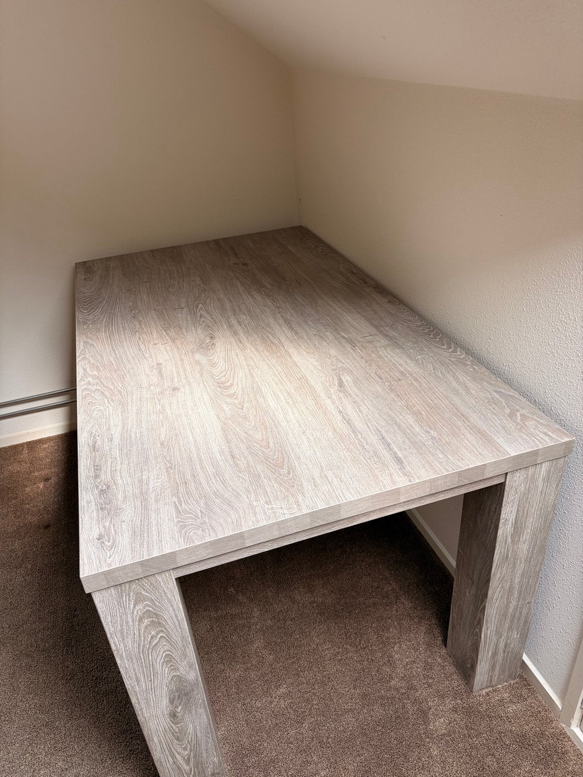 Eettafel Lamulux Casino grey, Huis en Inrichting, Ophalen, Kunststof, 50 tot 100 cm, Zo goed als nieuw