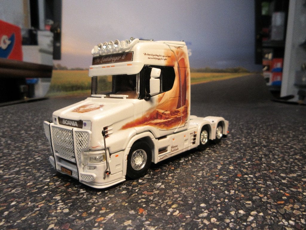 WSI Scania Vlastuin torpedo Wiersma De Lastdrager II, Ophalen of Verzenden, Nieuw, Bus of Vrachtwagen, Wsi