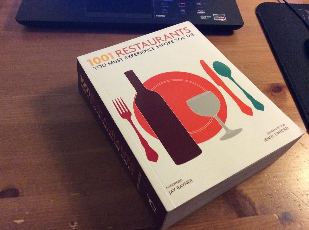 1001 restaurants you must experience before you die. Boek, Europa, Ophalen of Verzenden, Reisgids of -boek, Gelezen