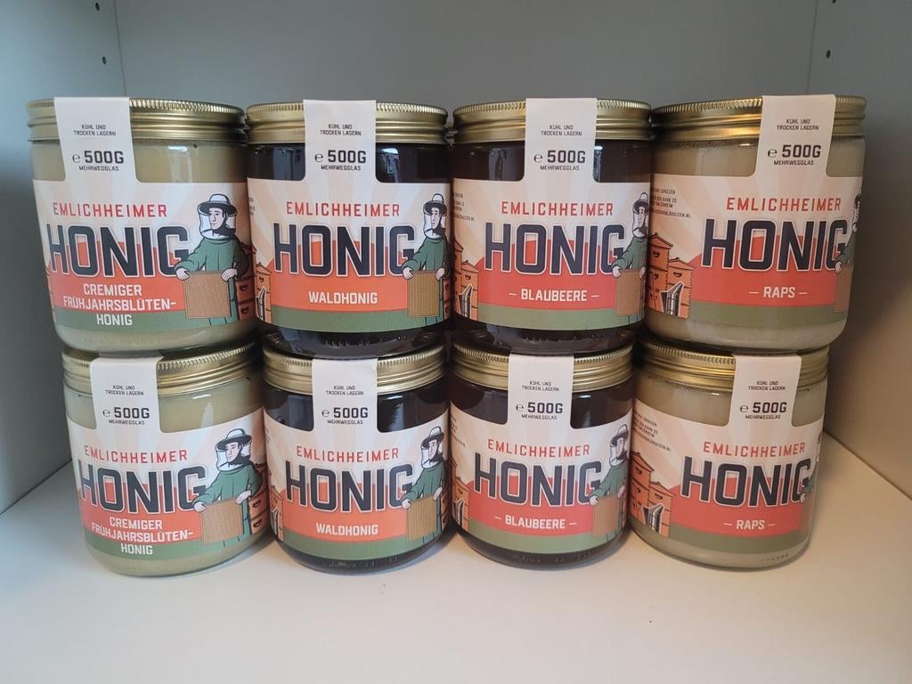 Te koop Honing uit de omgeving van Emlichheim, Diversen, Levensmiddelen, Ophalen of Verzenden