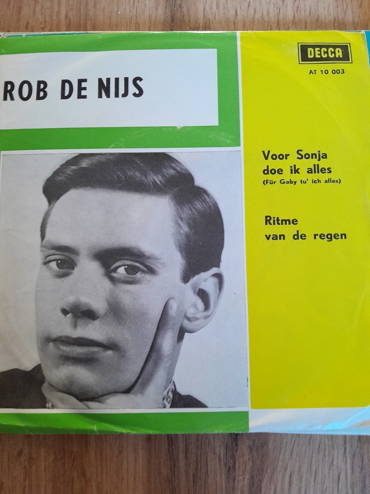 Rob de nijs 7inch voor sonja doe ik alles, Ophalen of Verzenden, Zo goed als nieuw, Nederlandstalig