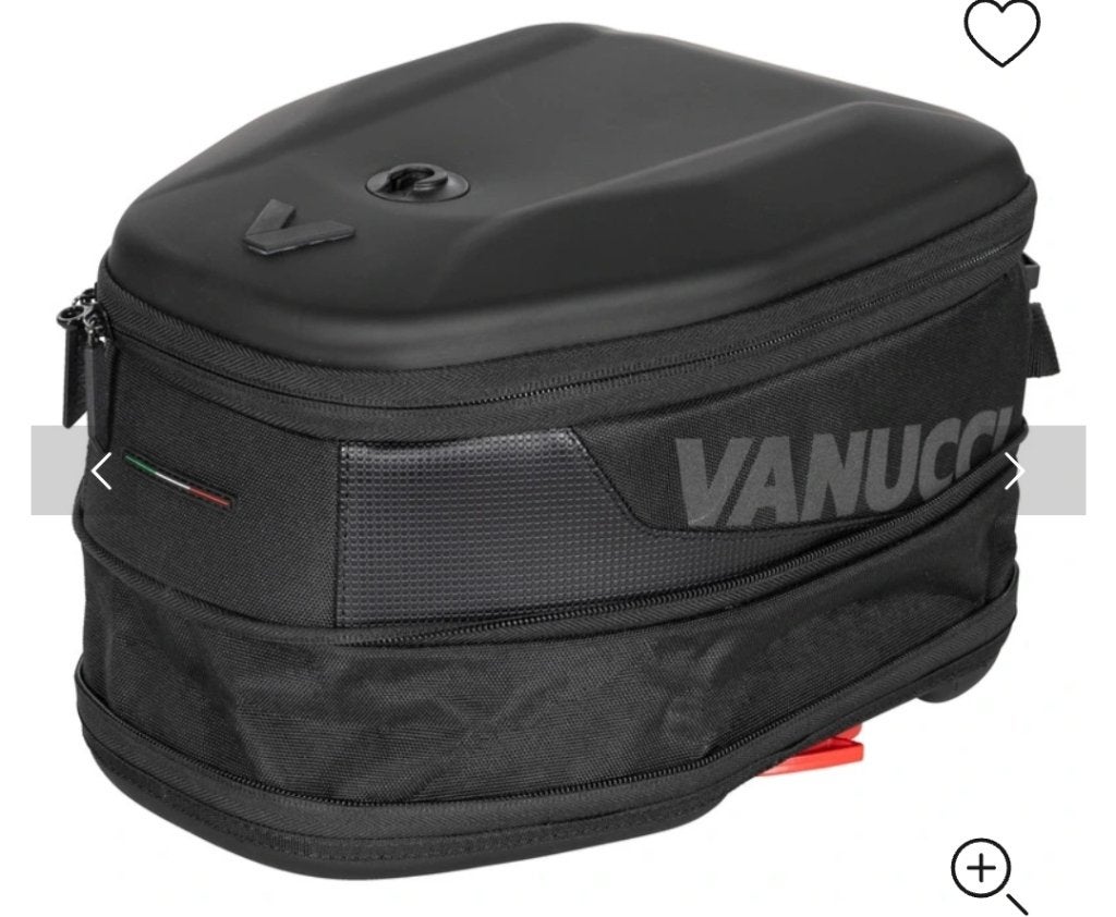 Tanktas Vanucci, Ophalen, Zo goed als nieuw