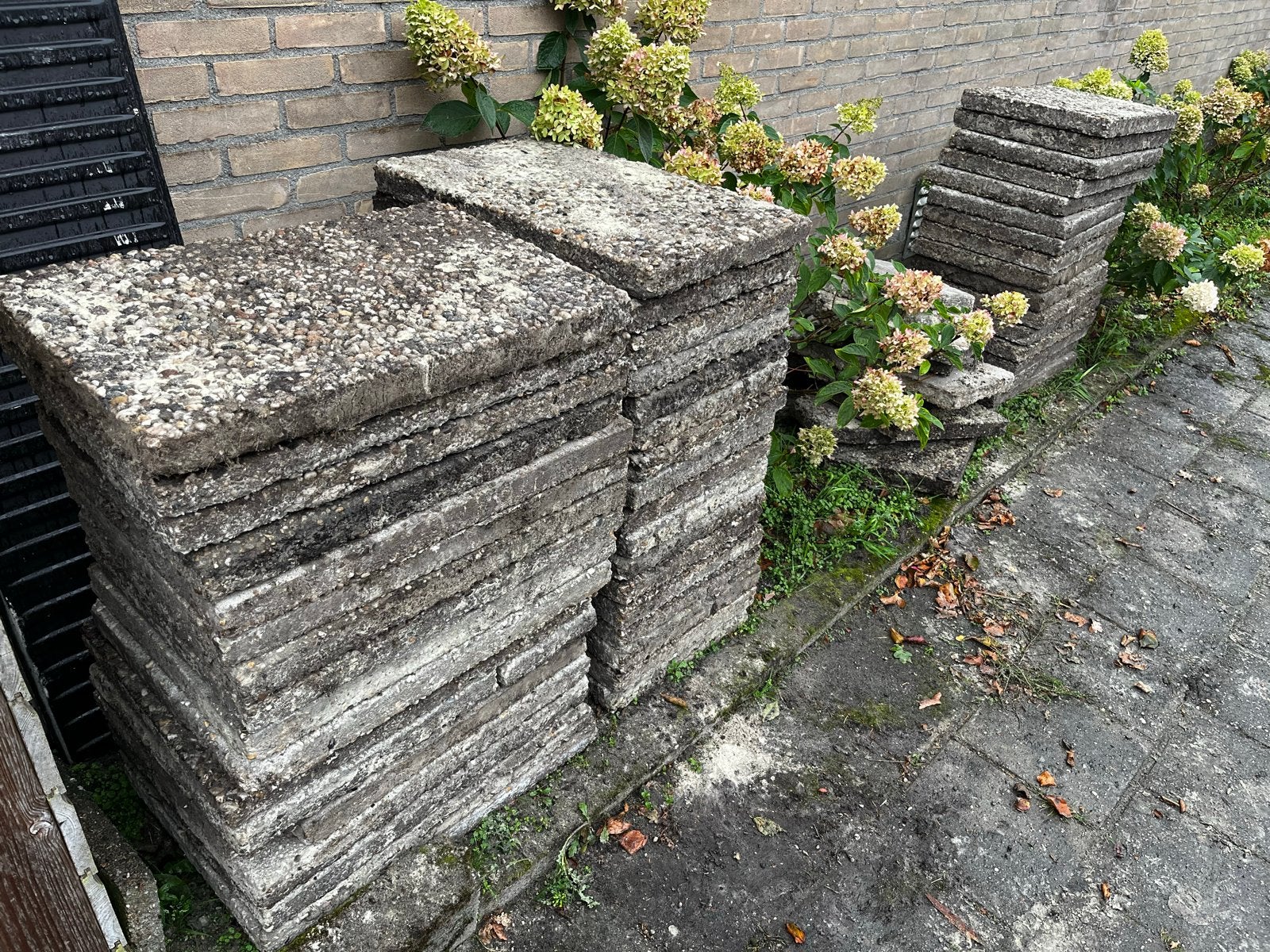 Grindtegels voor terras of pad - Gebruikt, Ophalen, Gebruikt, 10 m² of meer, Grind
