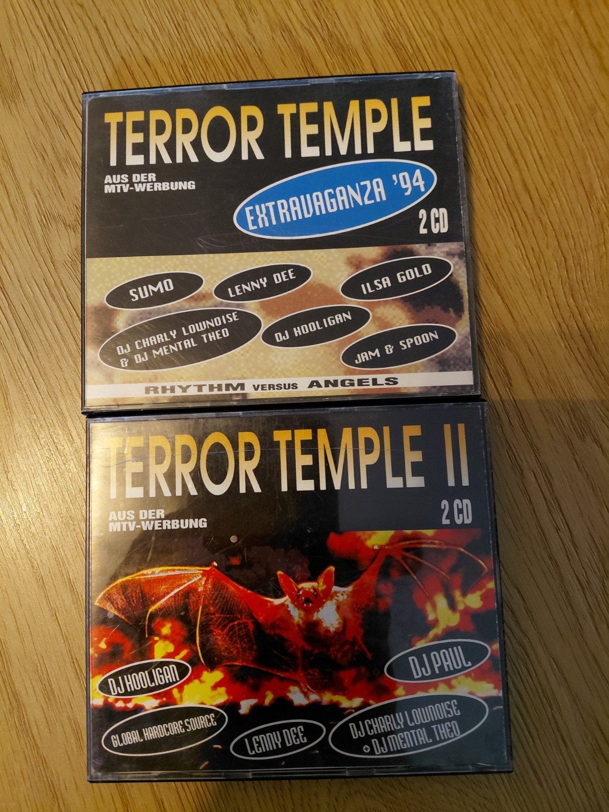 Terror Temple vol 1 & 2 CD's - Hardcore/Dance, Ophalen of Verzenden