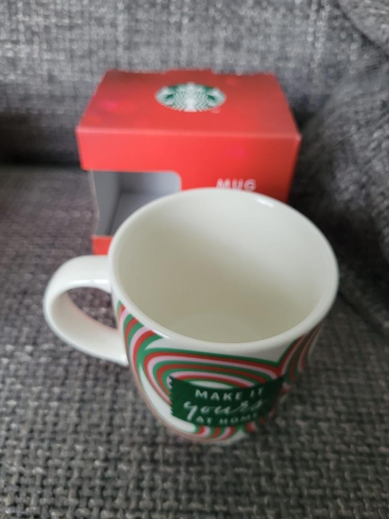 Starbucks mug coffee mug make it yours at home, Huis en Inrichting, Keuken | Servies, Ophalen of Verzenden, Overige stijlen, Kop(pen) en/of Schotel(s)