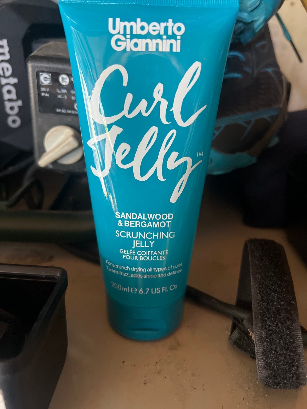 Umberto Giannini Curl Jelly Sandalwood & Bergamot, Ophalen of Verzenden, Nieuw, Gel, Wax, Haarlak of Mousse
