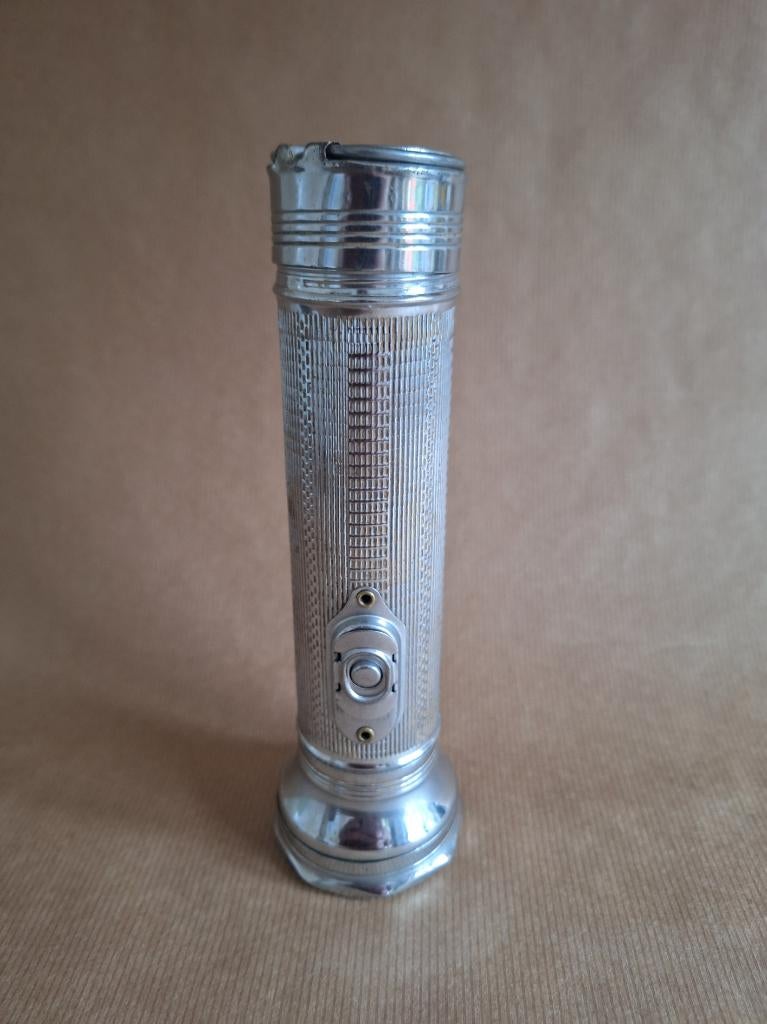 Retro Zaklantaarn (metaal), Antiek en Kunst, Curiosa en Brocante, Ophalen of Verzenden