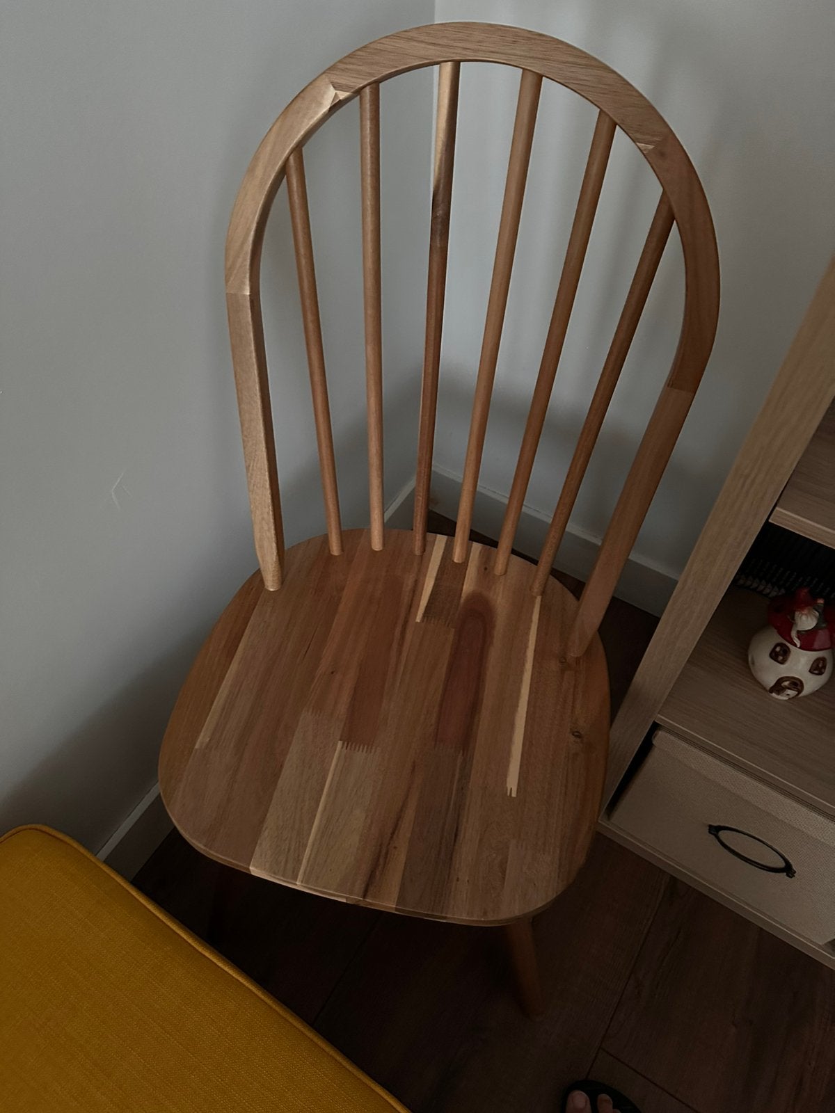 Ikea SKOGSTA Eetkamerstoel, acacia, Ophalen, Bruin, Nieuw, Eén