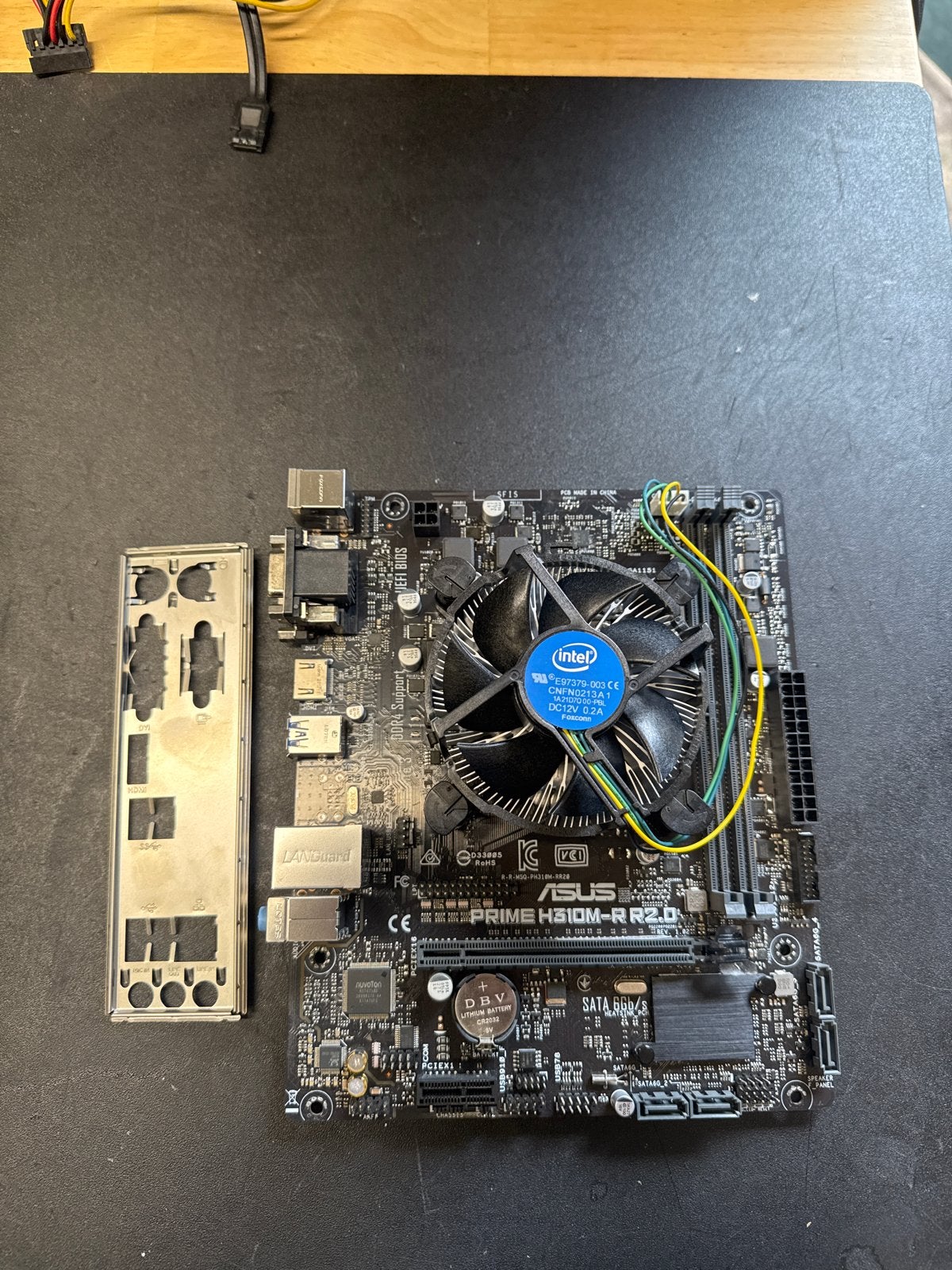 Asus Prime H310M-R R2.0 Moederbord met Intel i7-9700, Ophalen, Gebruikt, Intel, DDR4