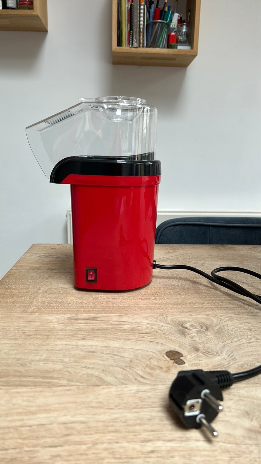 Popcorn machine, Ophalen of Verzenden, Zo goed als nieuw
