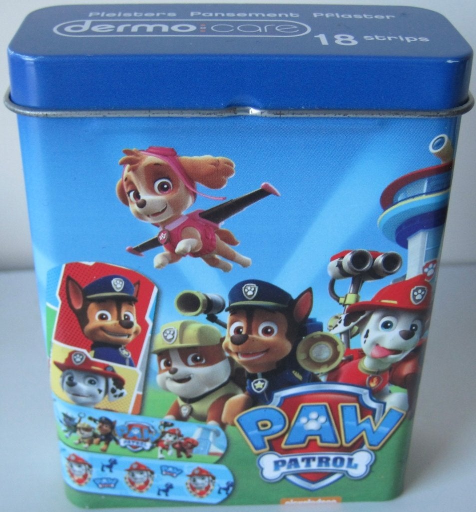 blikje van Paw patrol, Verzamelen, Ophalen of Verzenden, Zo goed als nieuw, Overige