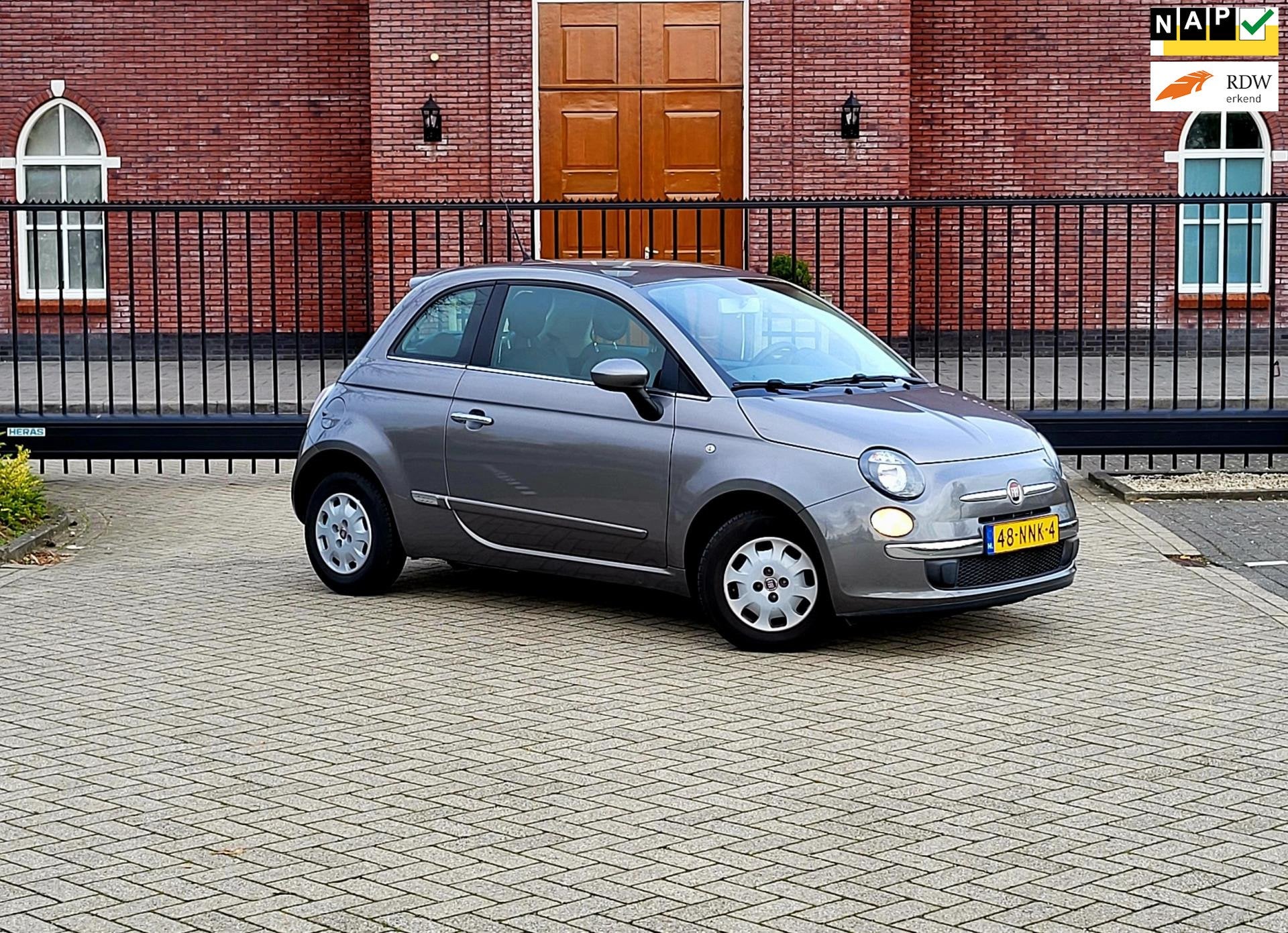 Fiat 500 1.2 Pop / Airco / Nap / Nette auto, Auto's, Voorwielaandrijving, Euro 5, Gebruikt, 1242 cc