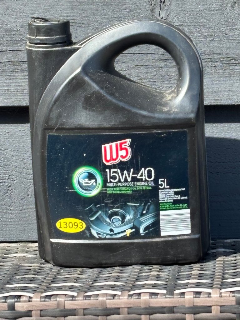 motorolie 15W-40, Ophalen