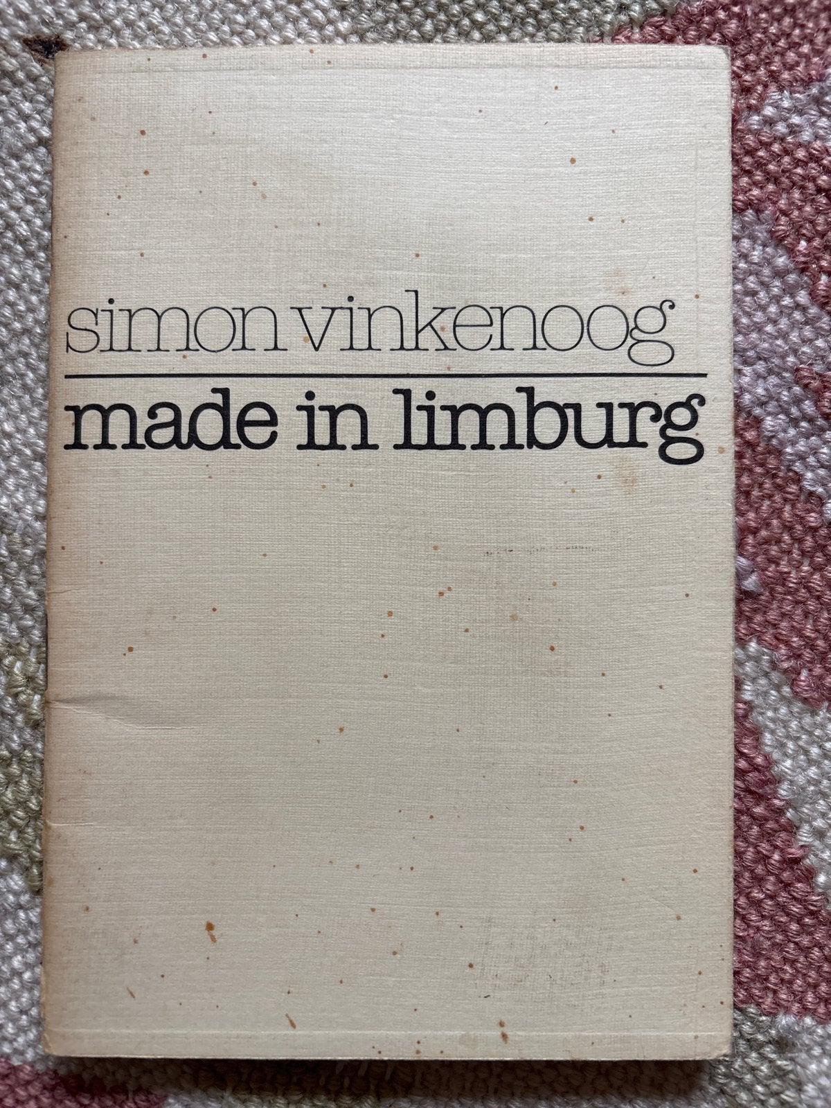 Simon Vinkenoog - Made in Limburg (Gesigneerd), Verzenden, Gelezen, Nederland