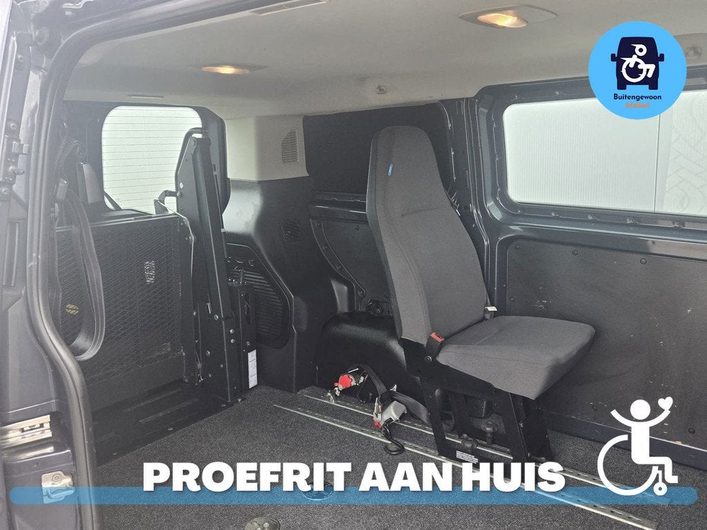Ford Transit 2.2 TDCI Rolstoelbus | lage km stand | L1H2, Auto's, Euro 5, Gebruikt, Zwart, 4 cilinders