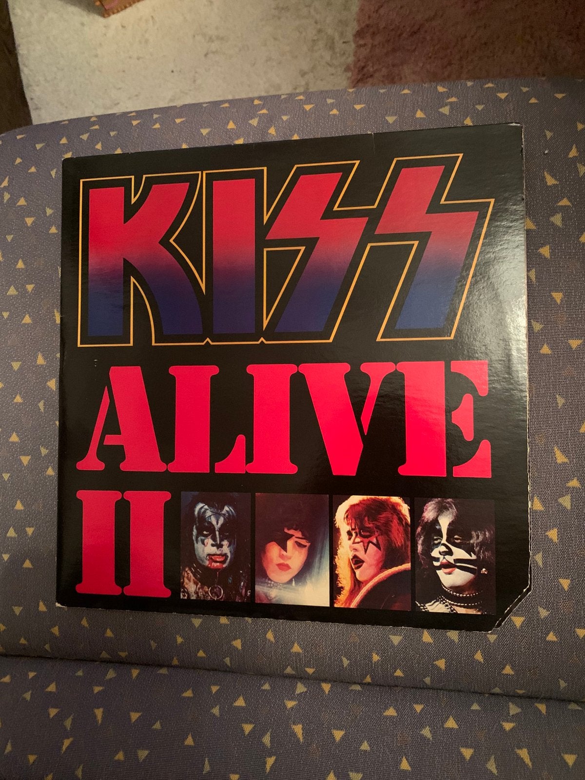 KISS Alive II USA pers 1977, Ophalen of Verzenden, Gebruikt, Overige formaten, Poprock