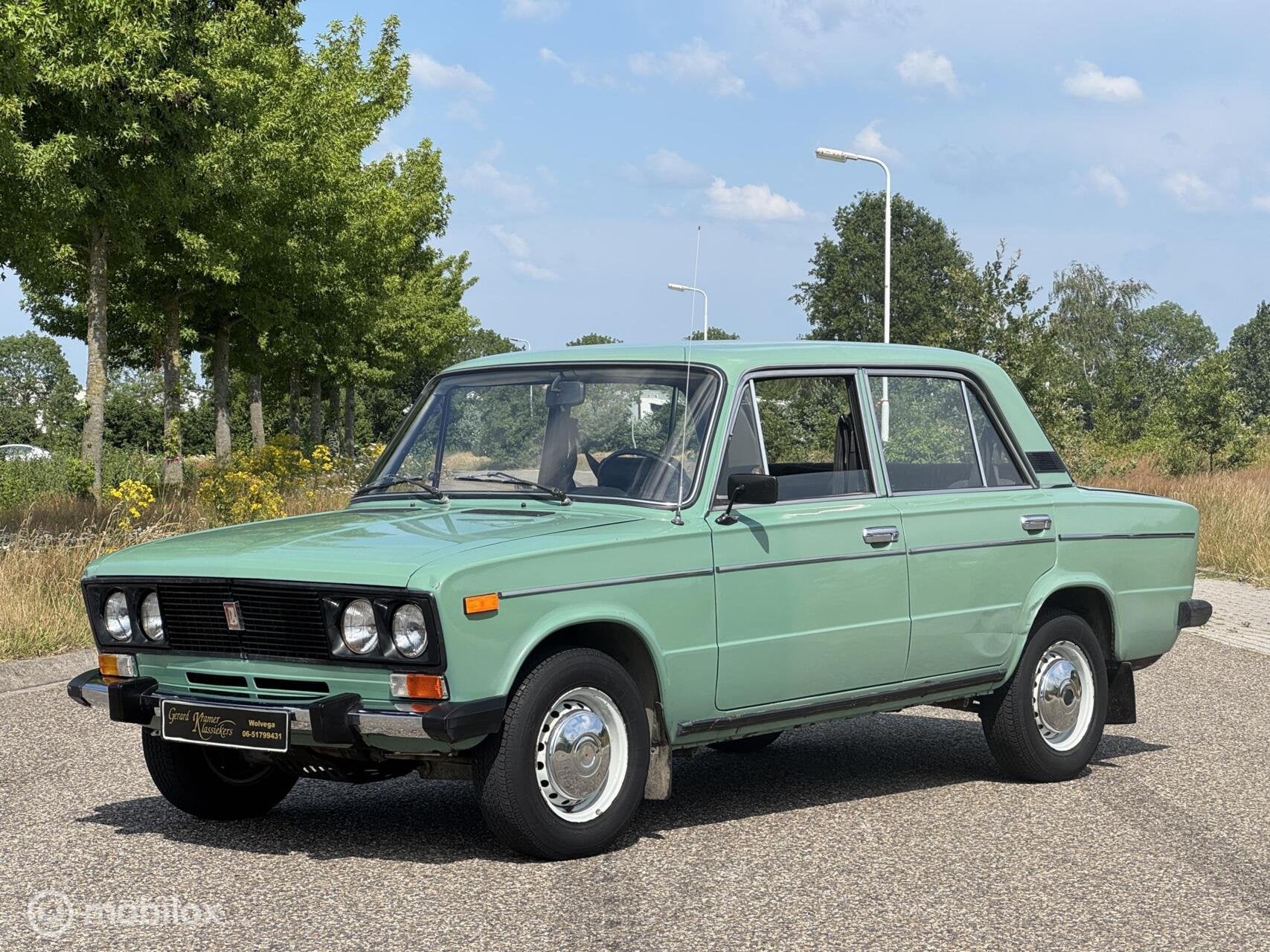 Lada 2106 1.3 SL 1989, Auto's, Oldtimers, Bedrijf, Te koop, Lada, Benzine, Sedan, Handgeschakeld, Geïmporteerd, Groen, Achterwielaandrijving