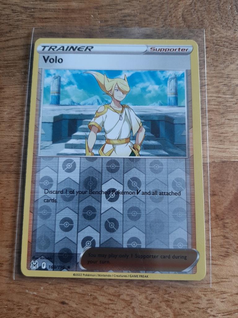 Volo #169, Reverse Holo Rare, Pokemon Lost Origin, Ophalen of Verzenden, Nieuw, Losse kaart