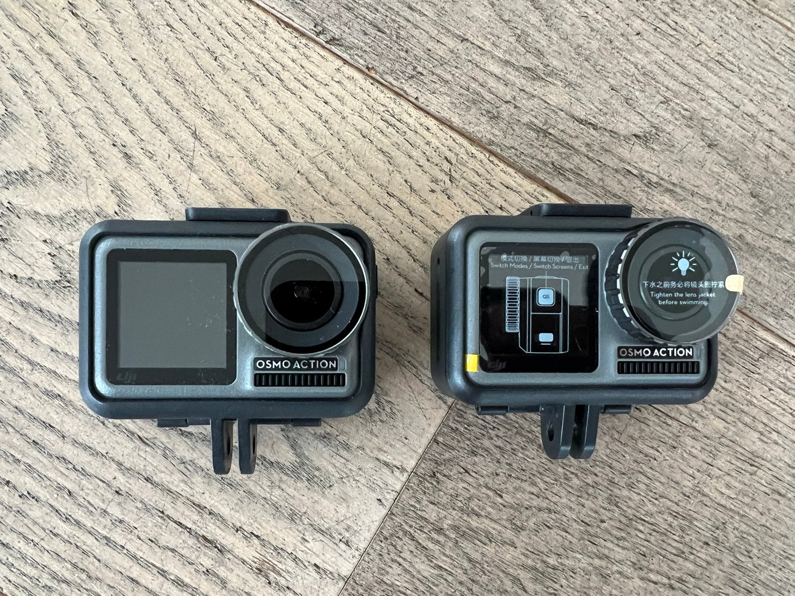 Dji Osmo Action 1 Actioncamera, Ophalen of Verzenden, Gebruikt, Overige merken