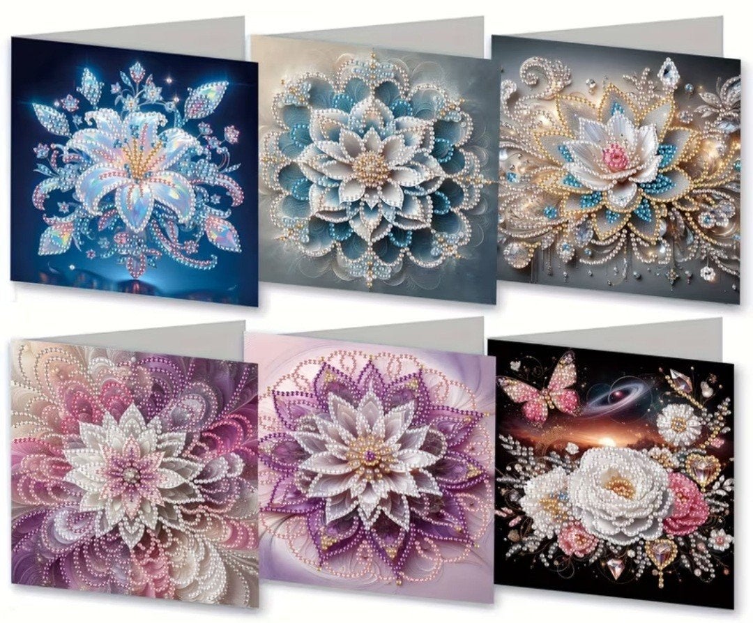 Diamond painting kaarten, Ophalen of Verzenden, Nieuw, Overige thema's
