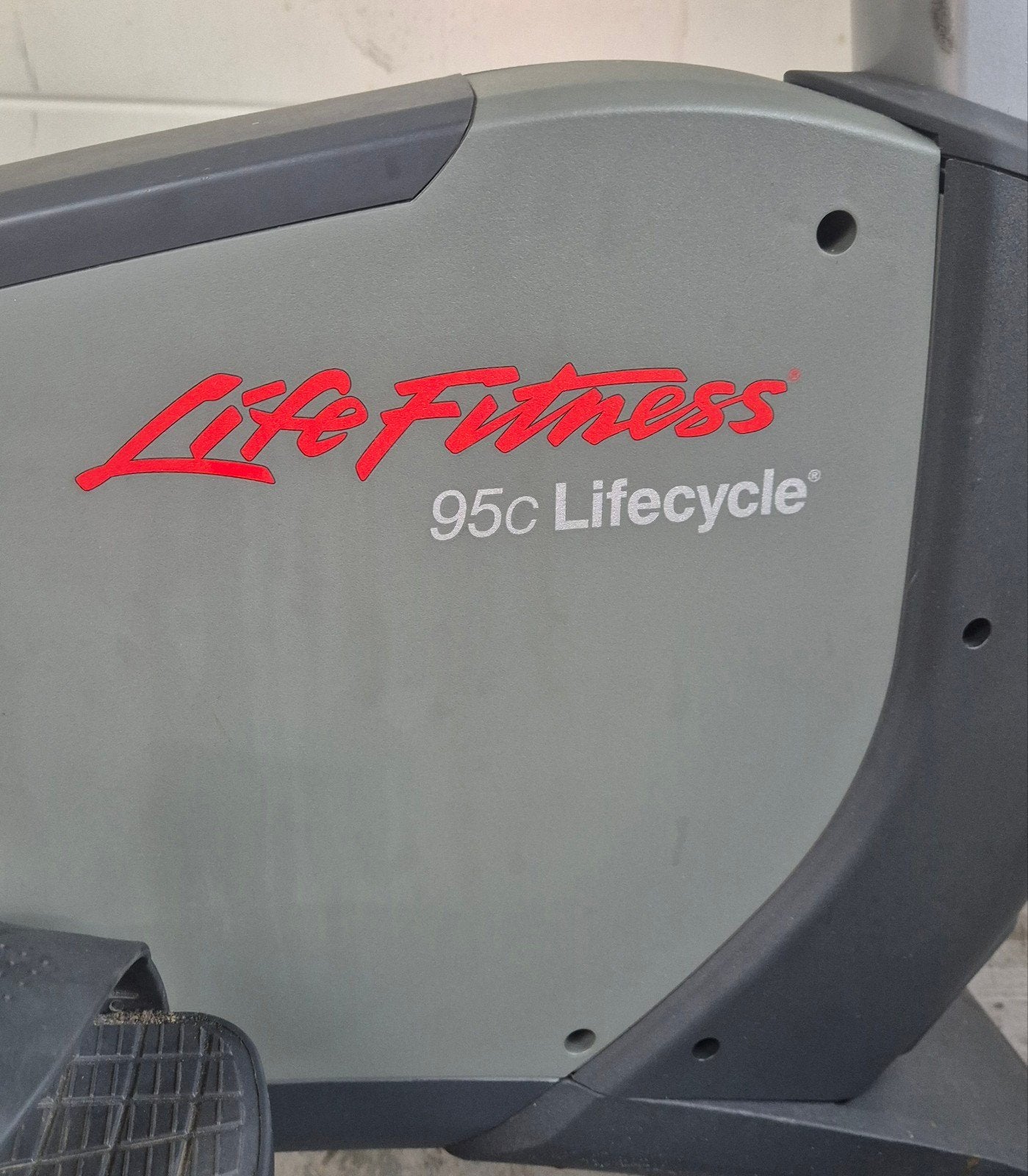 Life Fitness 95C Lifecycle Hometrainer Touchscreen, Ophalen, Life Fitness, Gebruikt, N.v.t