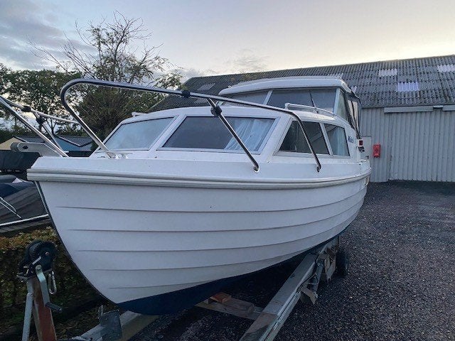 Nidelv 24 kajuitboot, Ophalen, Gebruikt, Diesel, Polyester
