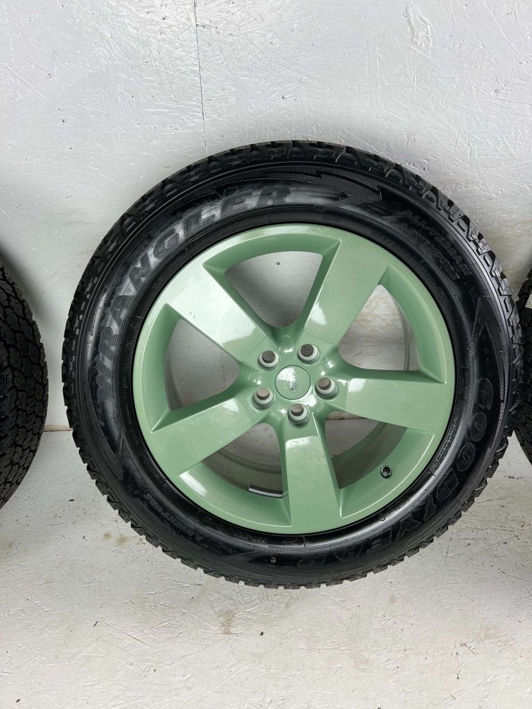 Originele Land Rover Defender L663 velg 20" 5x120 all-season, Niet ingevuld, Gebruikt, 255 mm, Banden en Velgen