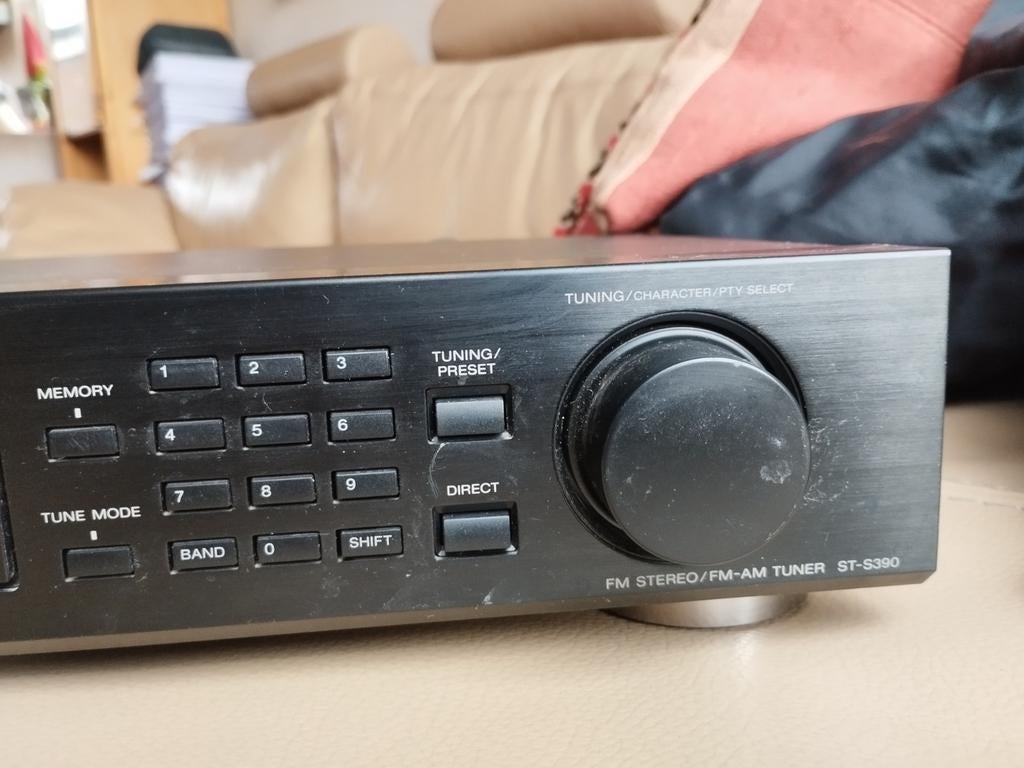 Sony ST-S390 FM Stereo/FM-AM Tuner - Goede Staat, Ophalen, Gebruikt, Analoog