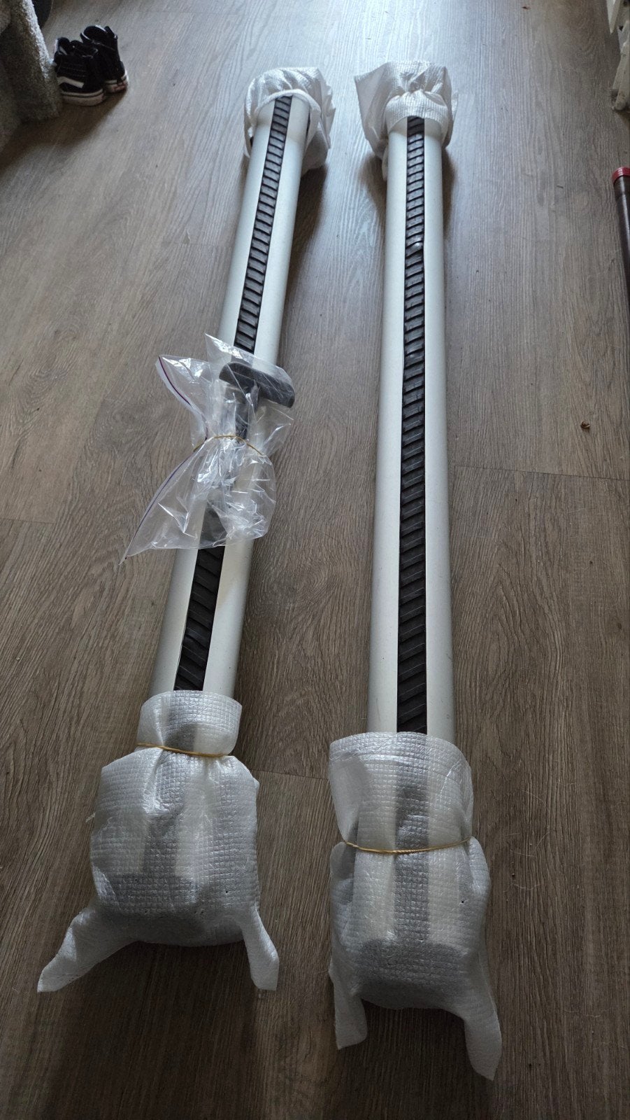 Originele Audi Q5 dakdragers met momentsleutel, Auto diversen, Dakdragers, Ophalen of Verzenden, Zo goed als nieuw