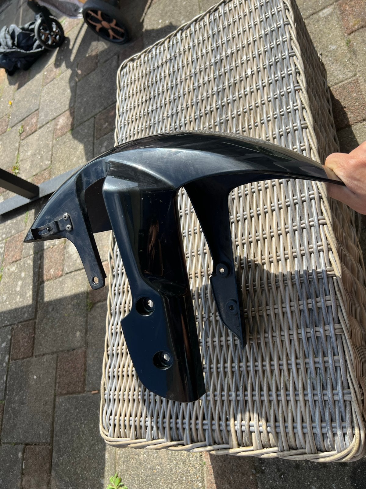 Suzuki GSXR 600 k6/k7 spatbord voor, Ophalen of Verzenden, Gebruikt