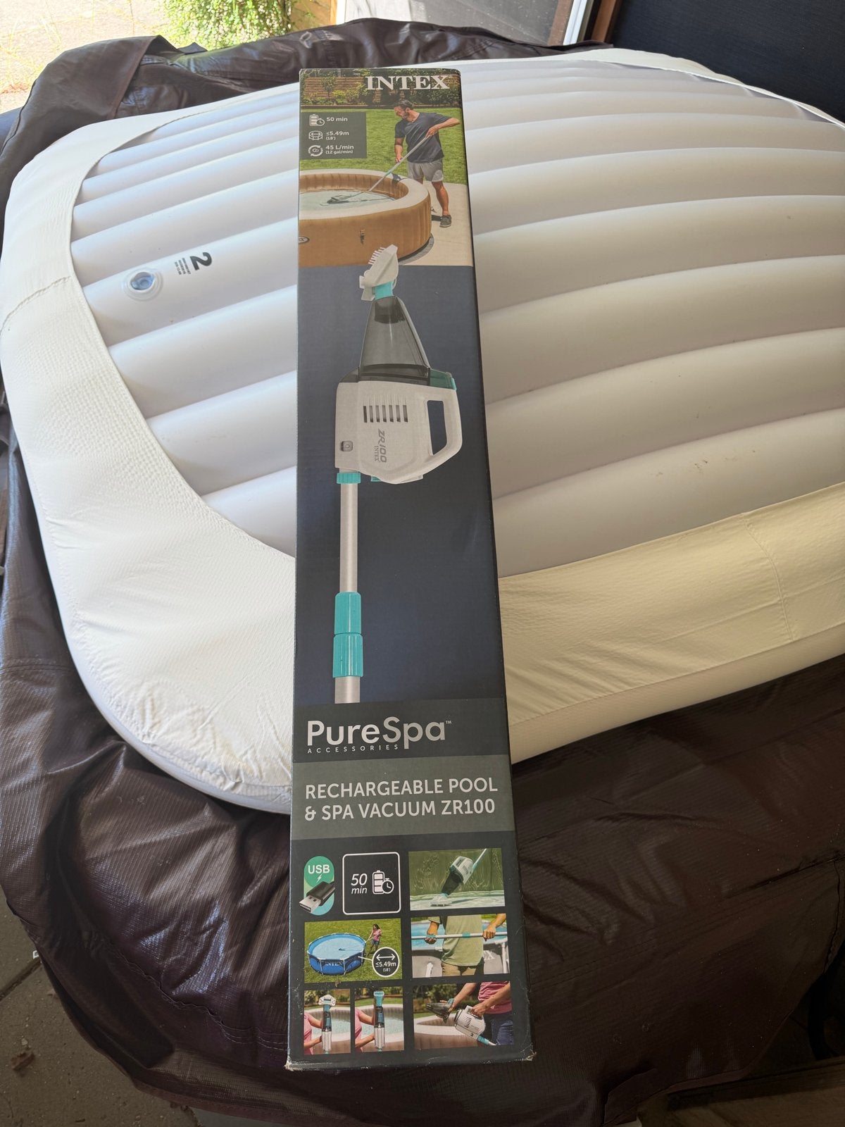 Intex PureSpa Oplaadbare Zwembad- & Spa Stofzuiger ZR100, Ophalen of Verzenden, Nieuw, Overige typen