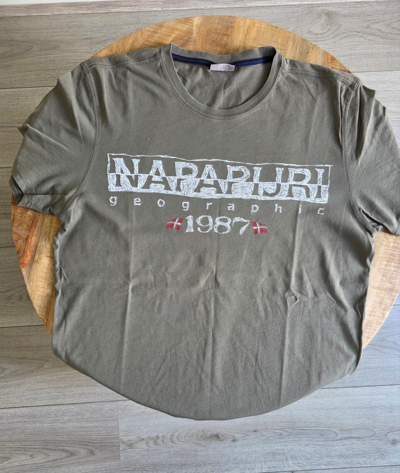 Napapijri T-shirt - Maat M - Zo goed als nieuw, Maat 48/50 (M), Ophalen of Verzenden, Zo goed als nieuw, Napapijri