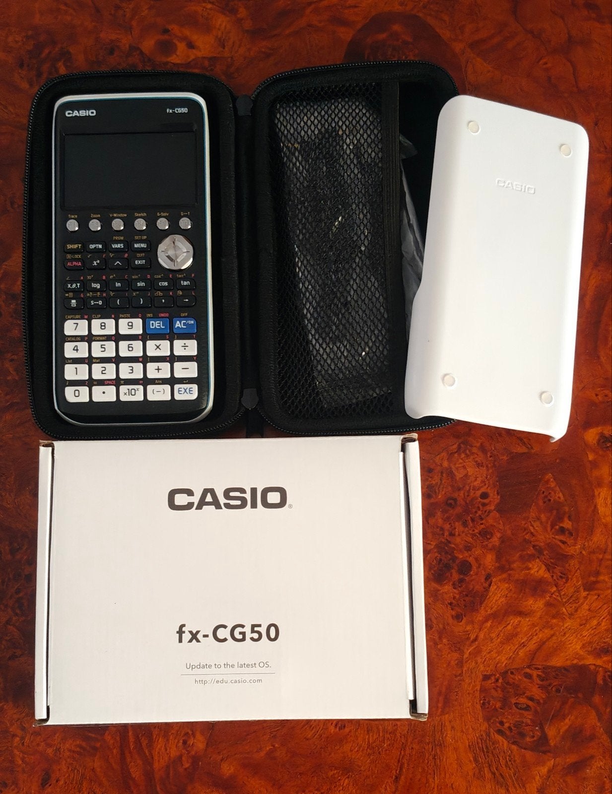 Casio fx-CG50 grafische rekenmachine voor Havo, Ophalen of Verzenden, Grafische rekenmachine, Zo goed als nieuw