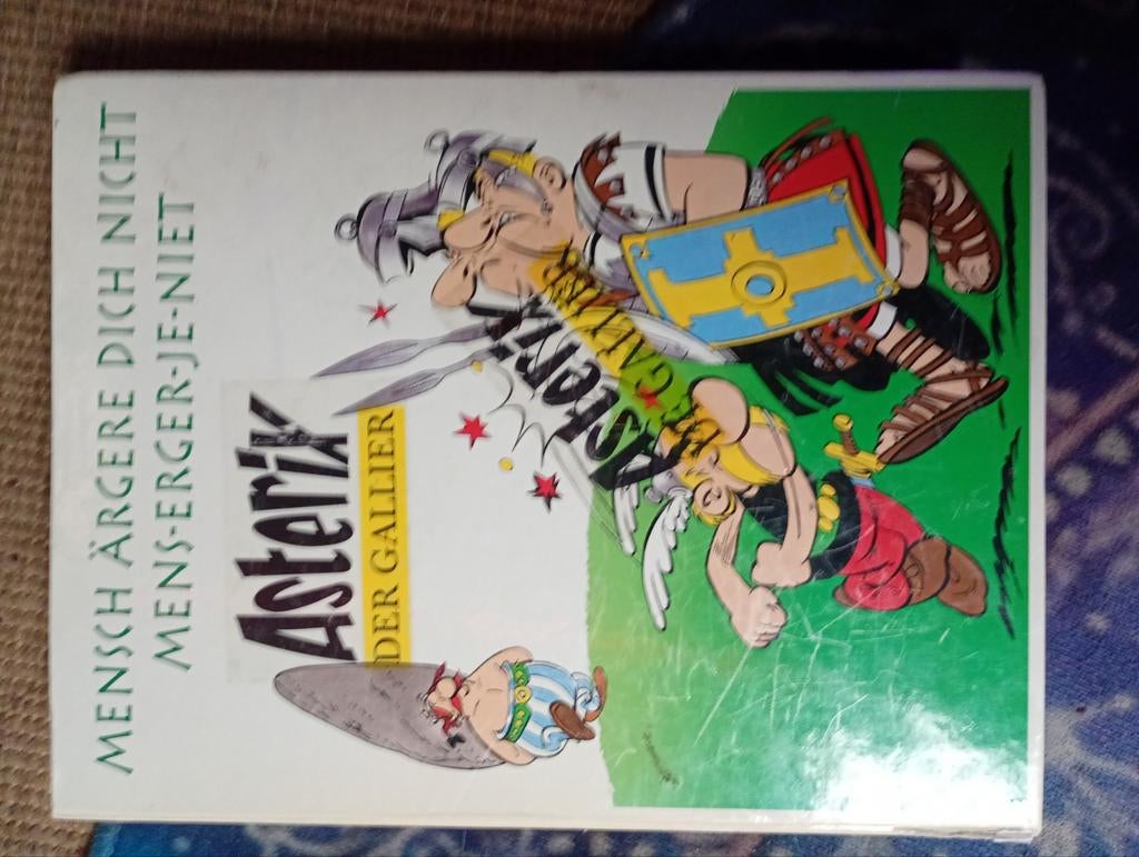 Mens-erger-je-niet Asterix de Galliër bordspel, Drie of vier spelers, Ophalen of Verzenden, Gebruikt, Atlas Editions